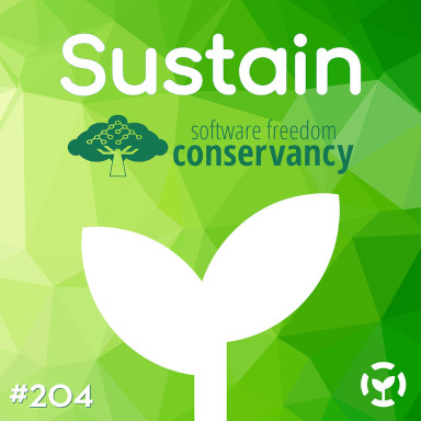 logo for Sustain podcast #204